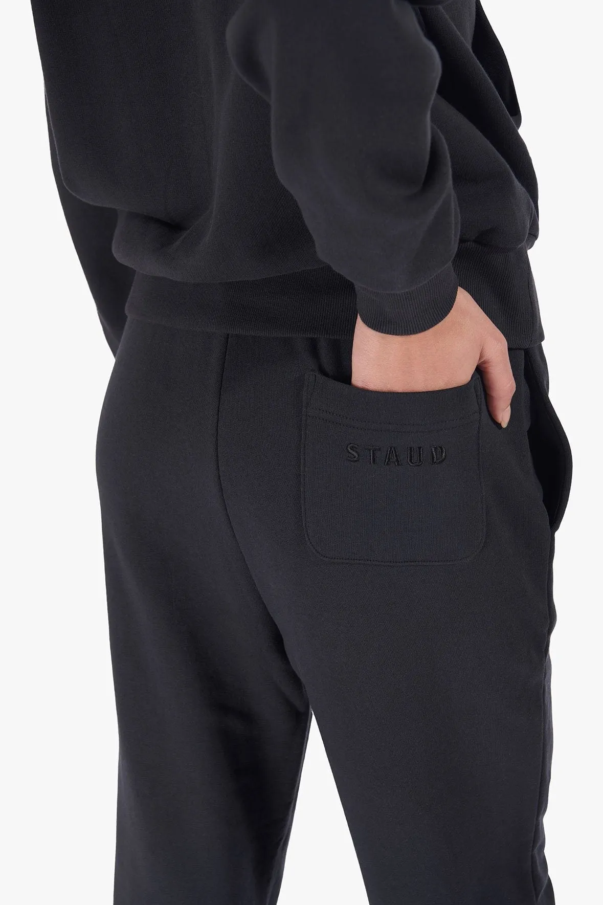 STAUD x C.BONZ CUSTOM PET SWEATPANT | BLACK