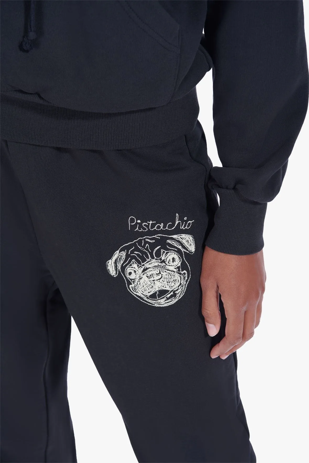 STAUD x C.BONZ CUSTOM PET SWEATPANT | BLACK