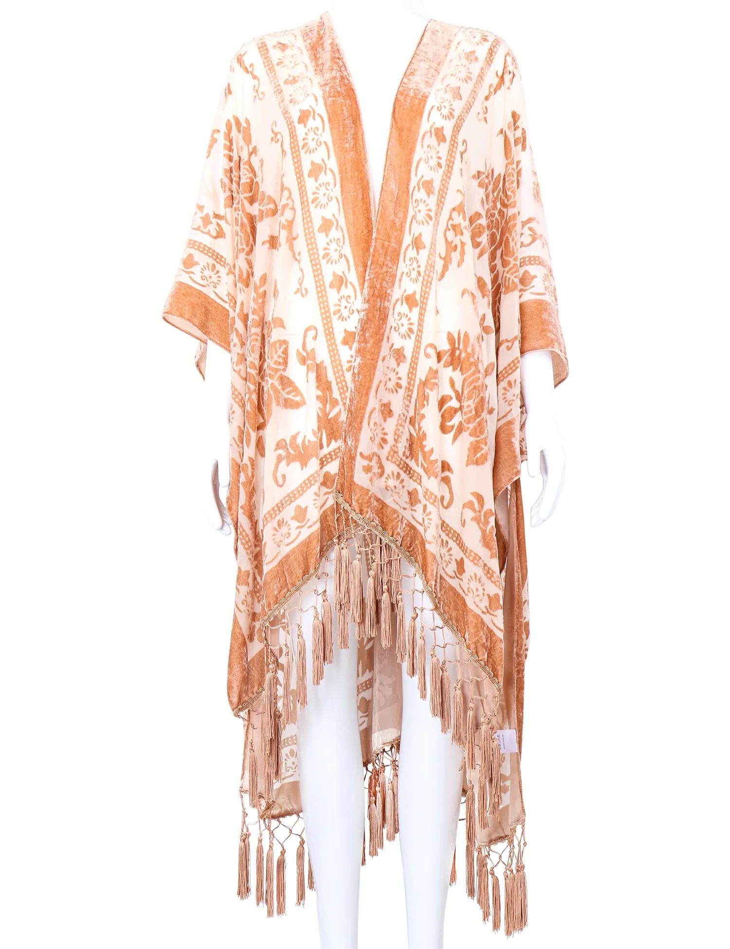 Stevie's Velvet Boho Tassel Kimonos