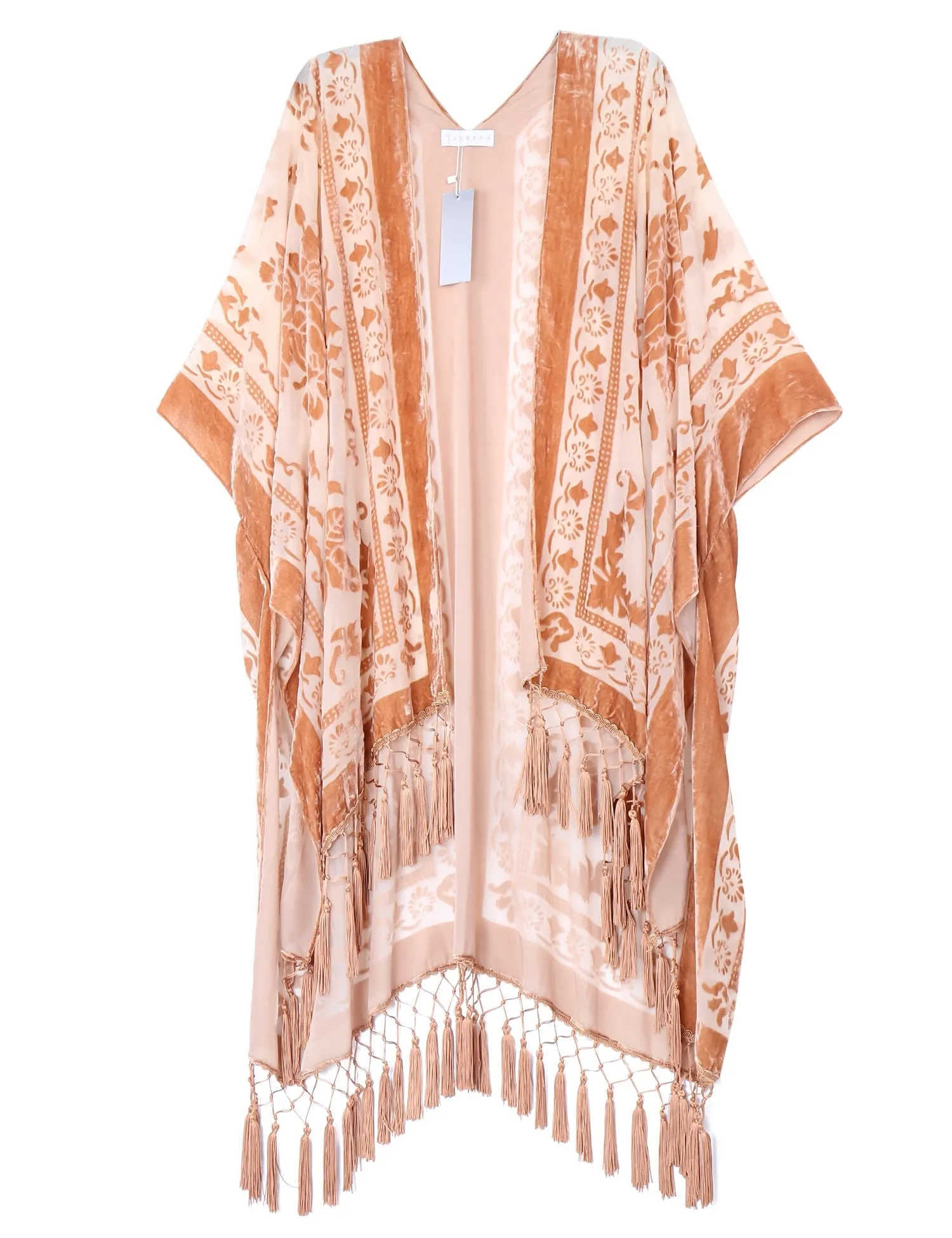 Stevie's Velvet Boho Tassel Kimonos