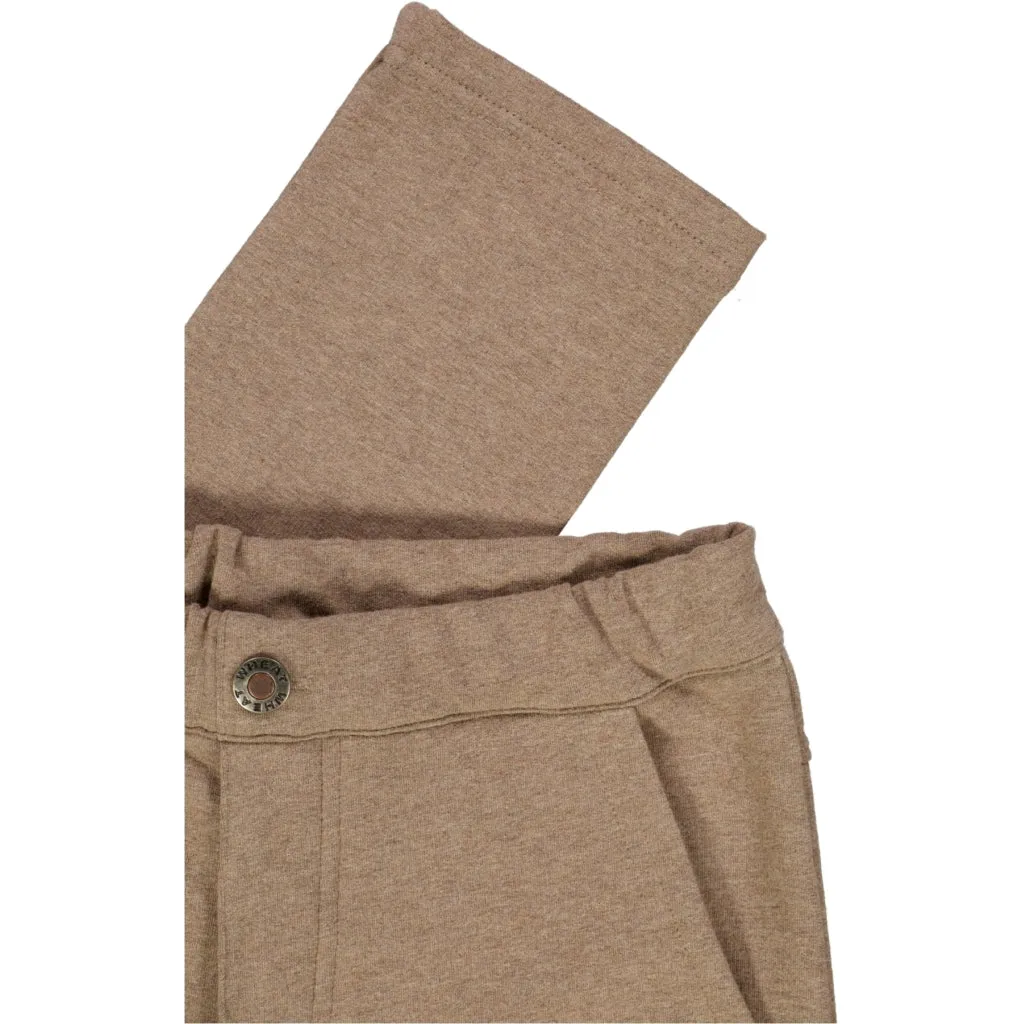 Sweatpant Frank - khaki melange