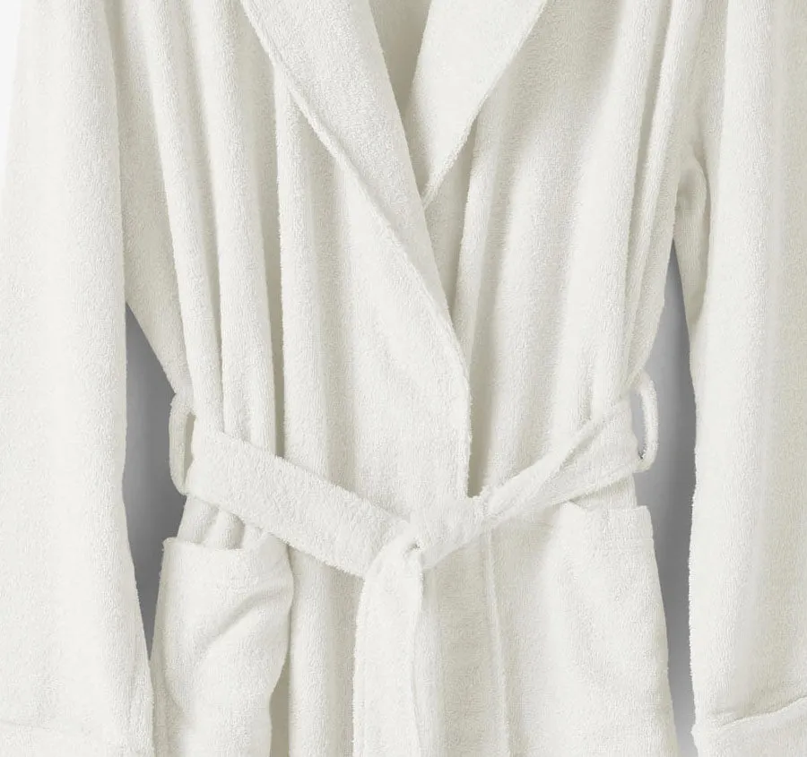 Terry Bathrobe White