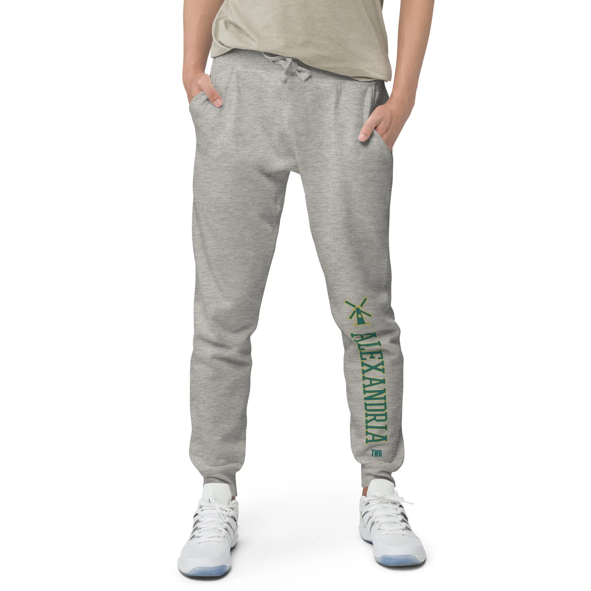 The Walking Dead Alexandria Collegiate Unisex Fleece Sweatpants