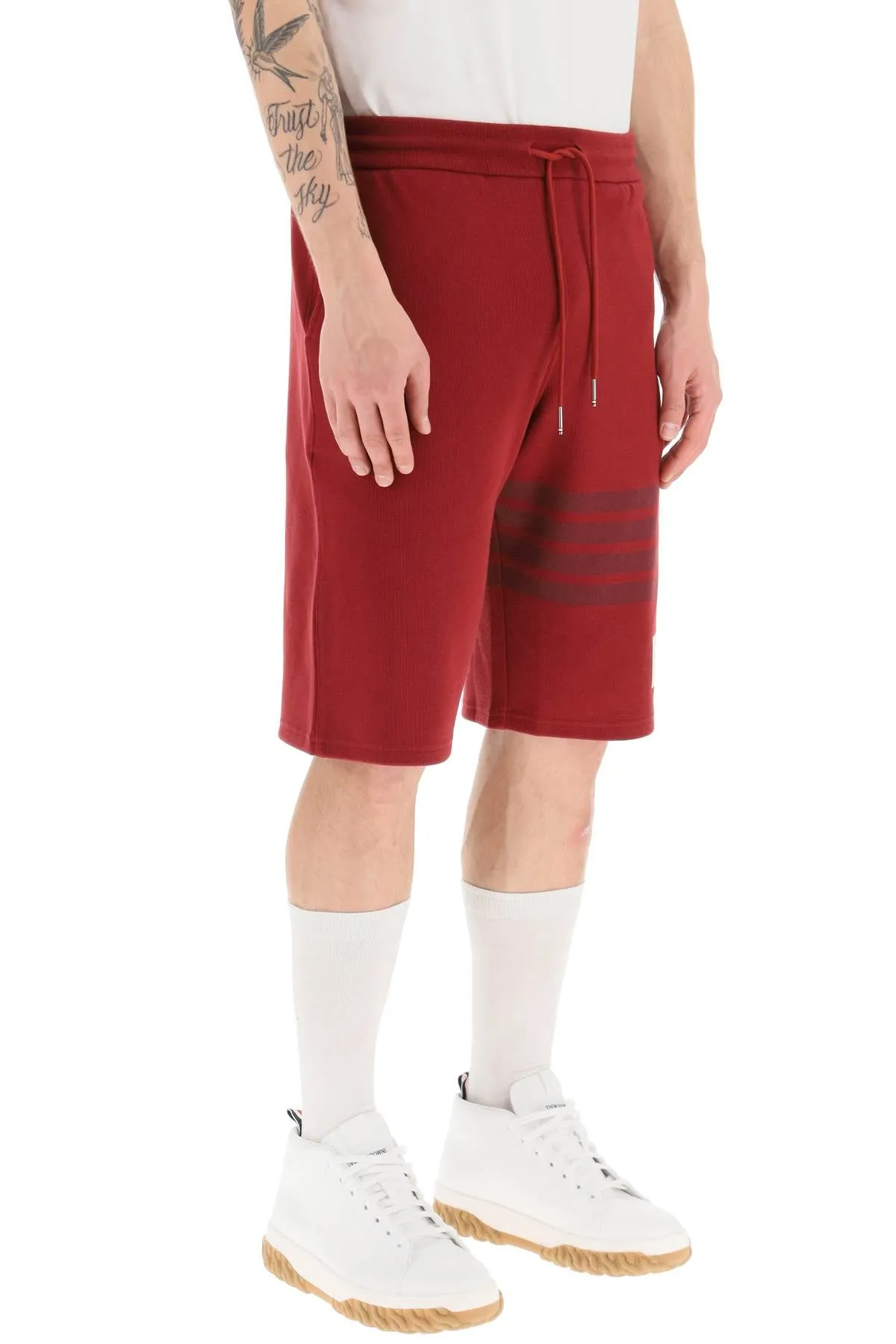 Thom browne 4-bar knit shorts