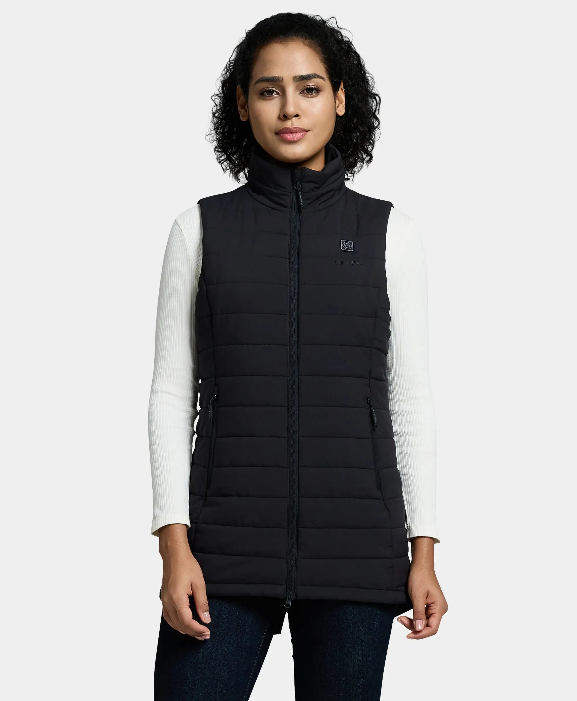 Tribeca Women's Heated Long Puffer Vest