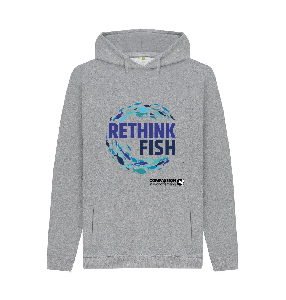 Unisex Rethink Fish Hoodie