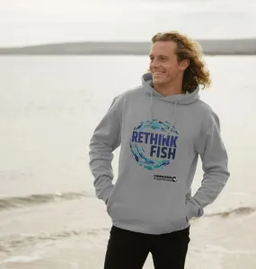 Unisex Rethink Fish Hoodie