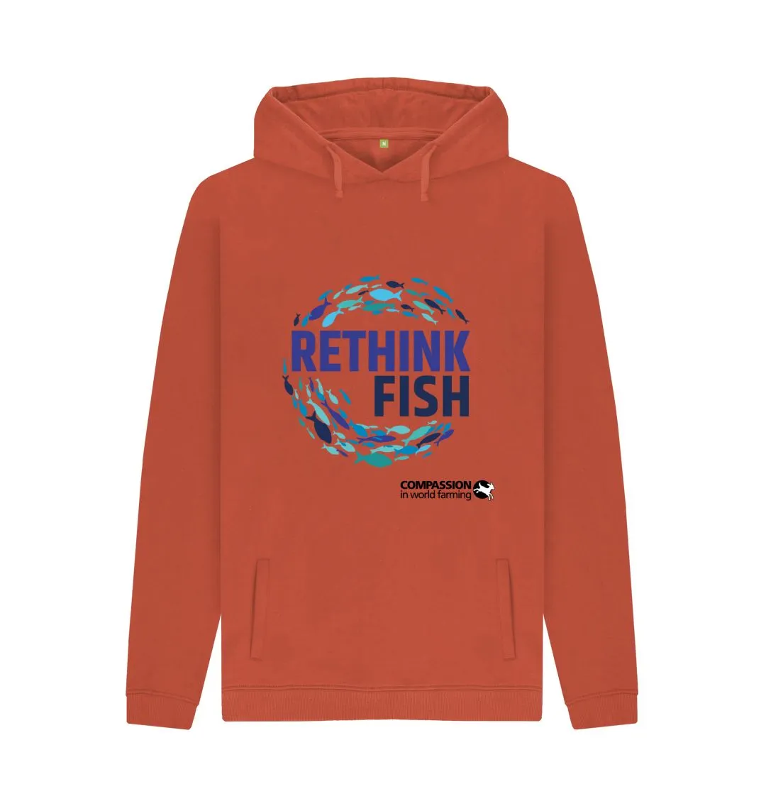 Unisex Rethink Fish Hoodie