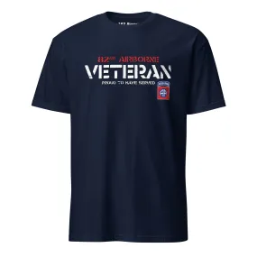 U.S. Army 82nd Airborne Veteran Men's T-Shirt