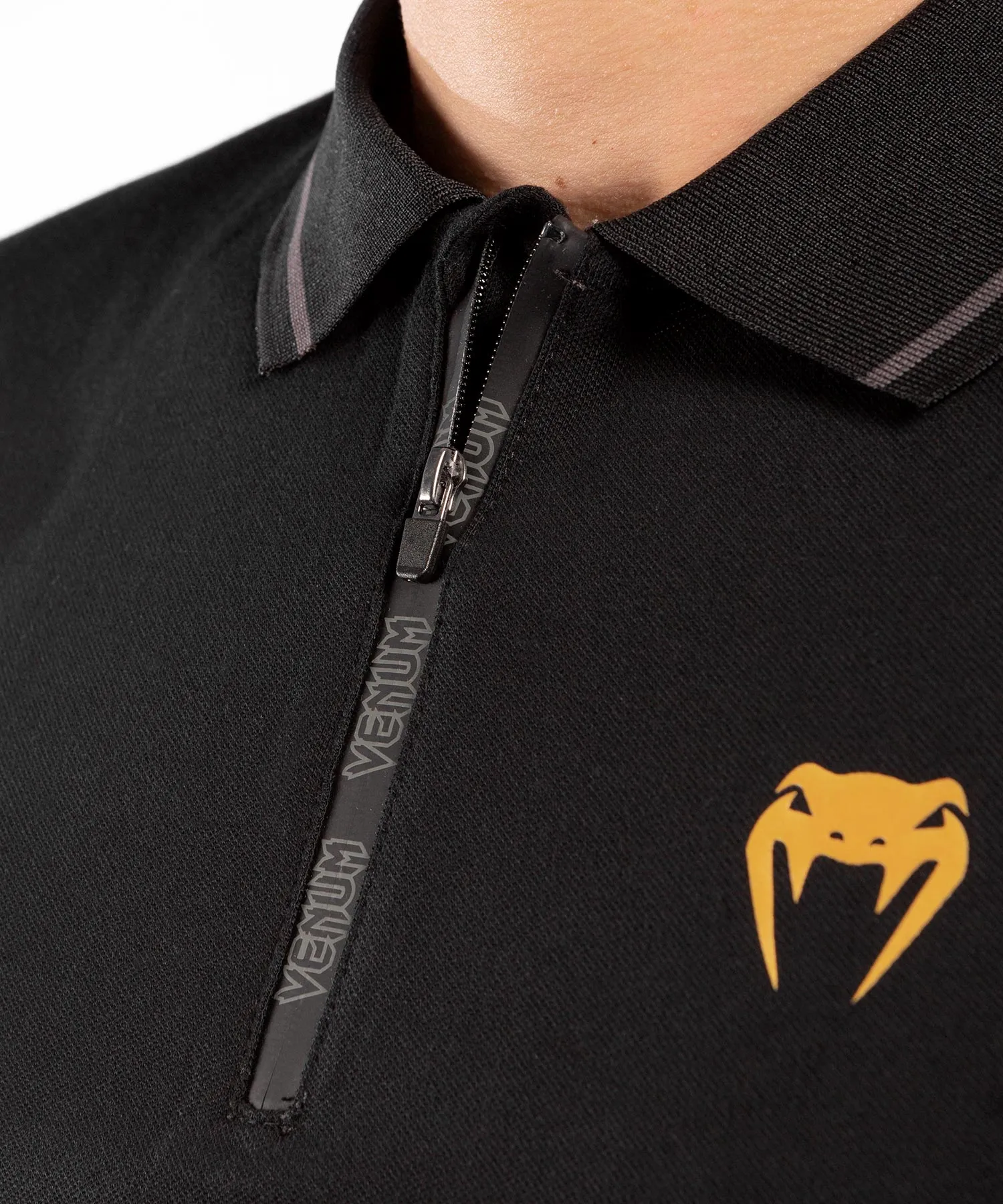 Venum Athletics Polo – Black/Gold