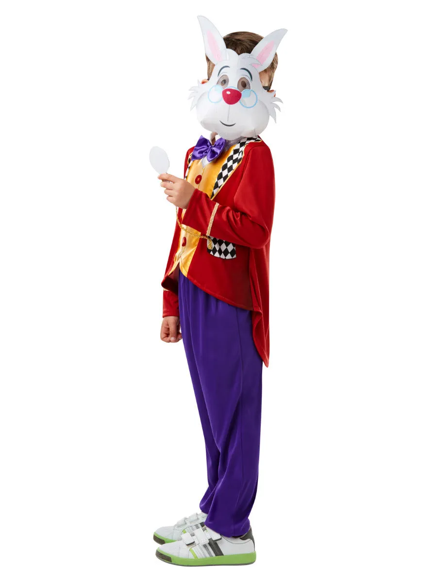 WHITE RABBIT ALICE IN WONDERLAND COSTUME, CHILD