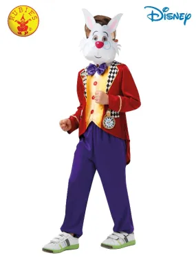 WHITE RABBIT ALICE IN WONDERLAND COSTUME, CHILD