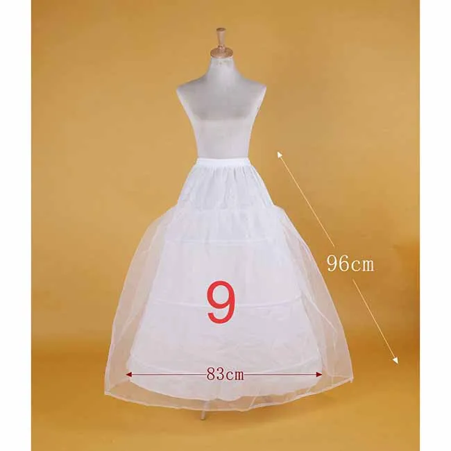 Women Underskirt Slip Crinoline for Bridal Dress Ball Gown Petticoats