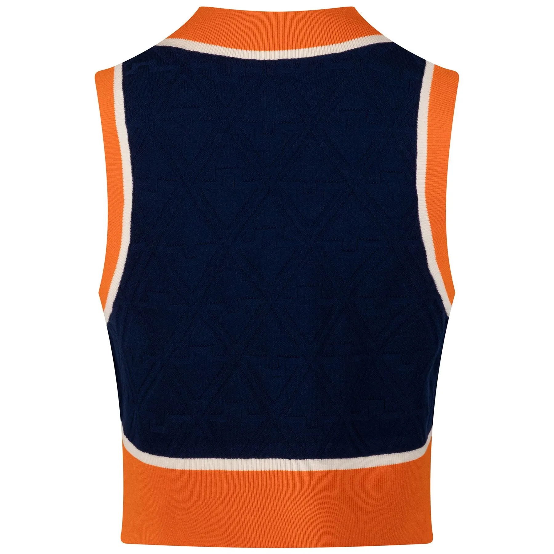 Womens Barbados Knitted Vest Estate Blue - AW23