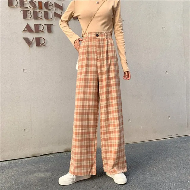 Yeknu Sweatpants Women Clothes Pants Streetwear Winter Fashion Korean Style Wide Leg Harajuku Baggy Black High Waisted Vintage