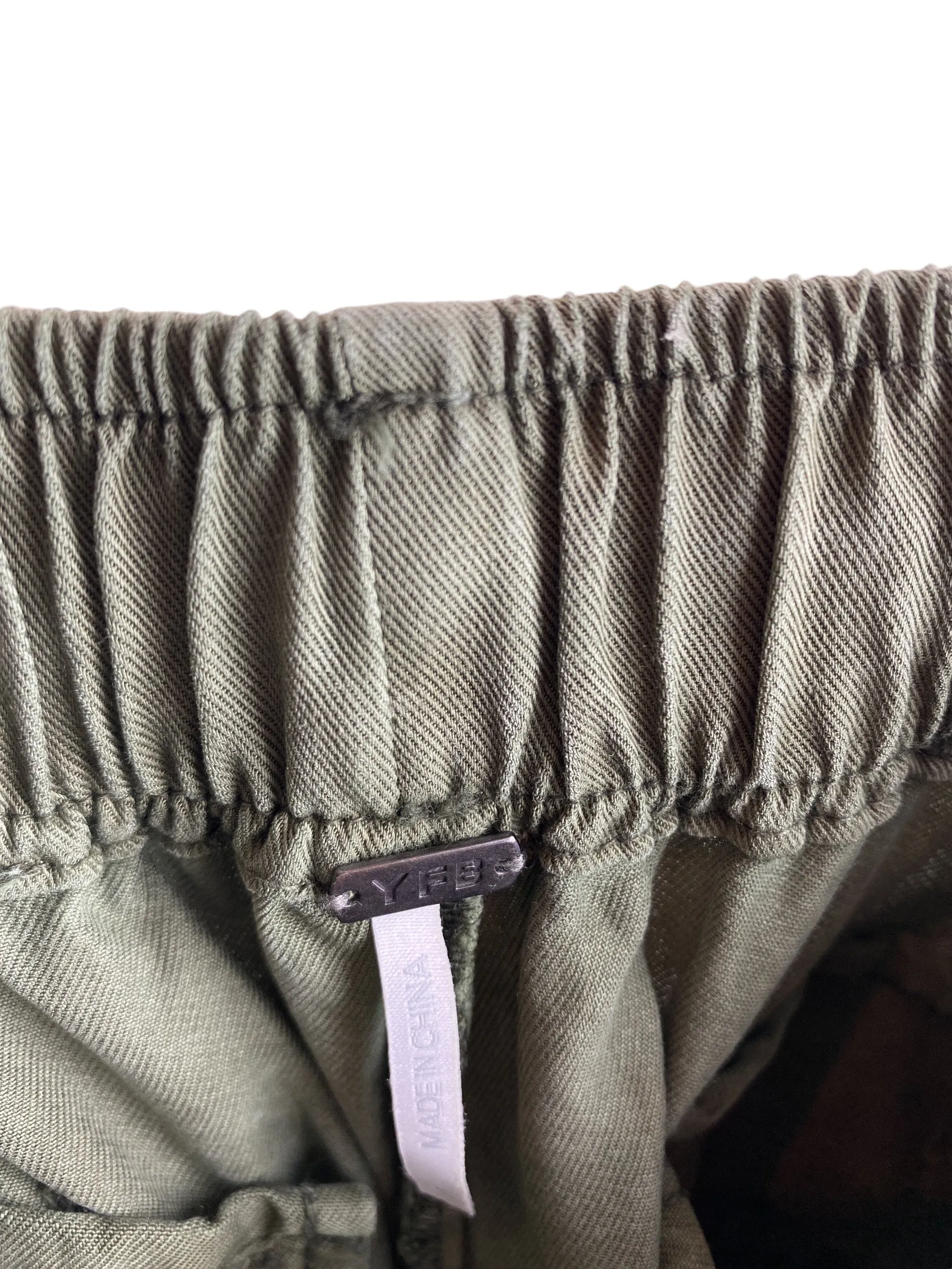 Young Fabulous & Broke Women's Cargo Jogger Pant Olive Green Size S