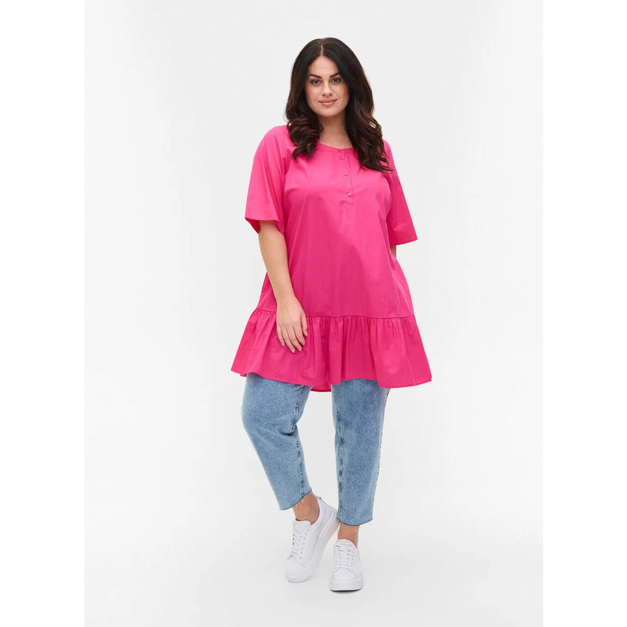 Zizzi Tunic in Magenta